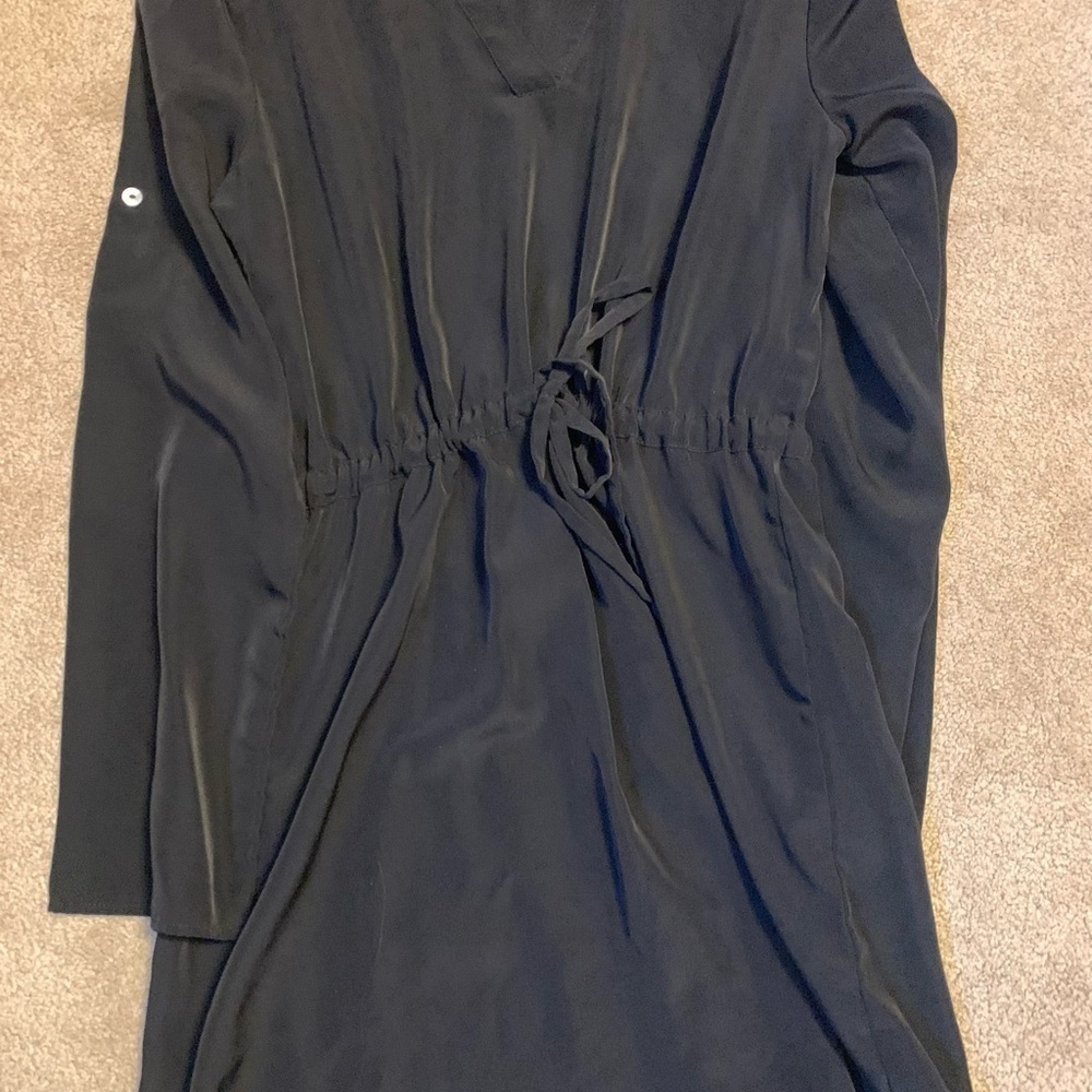 Size large black dress or tunic. Very cute lace detail! - Picture 4 of 8